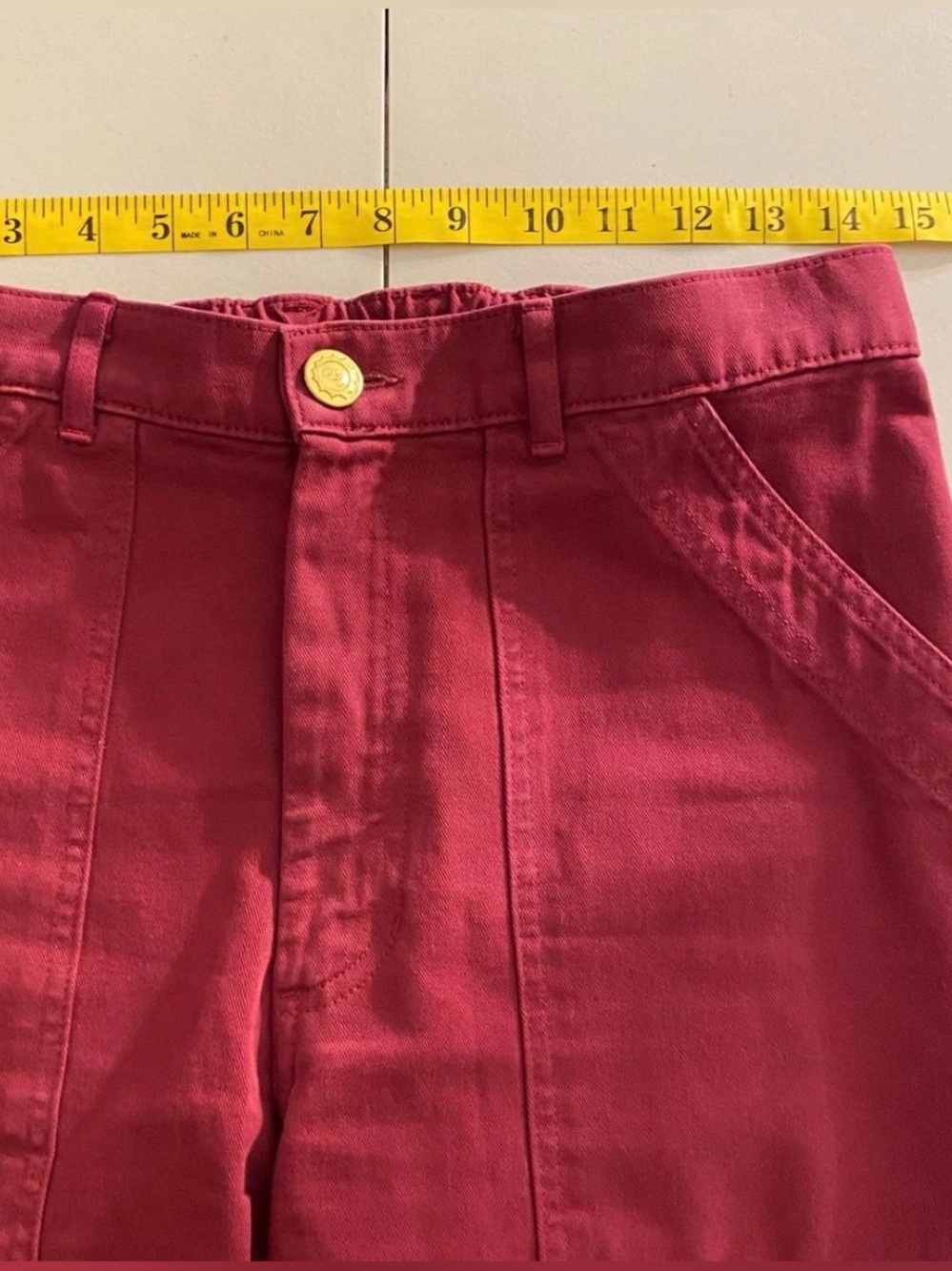 Big bud press work pants small regular maroon/wine - Picture 4 of 7